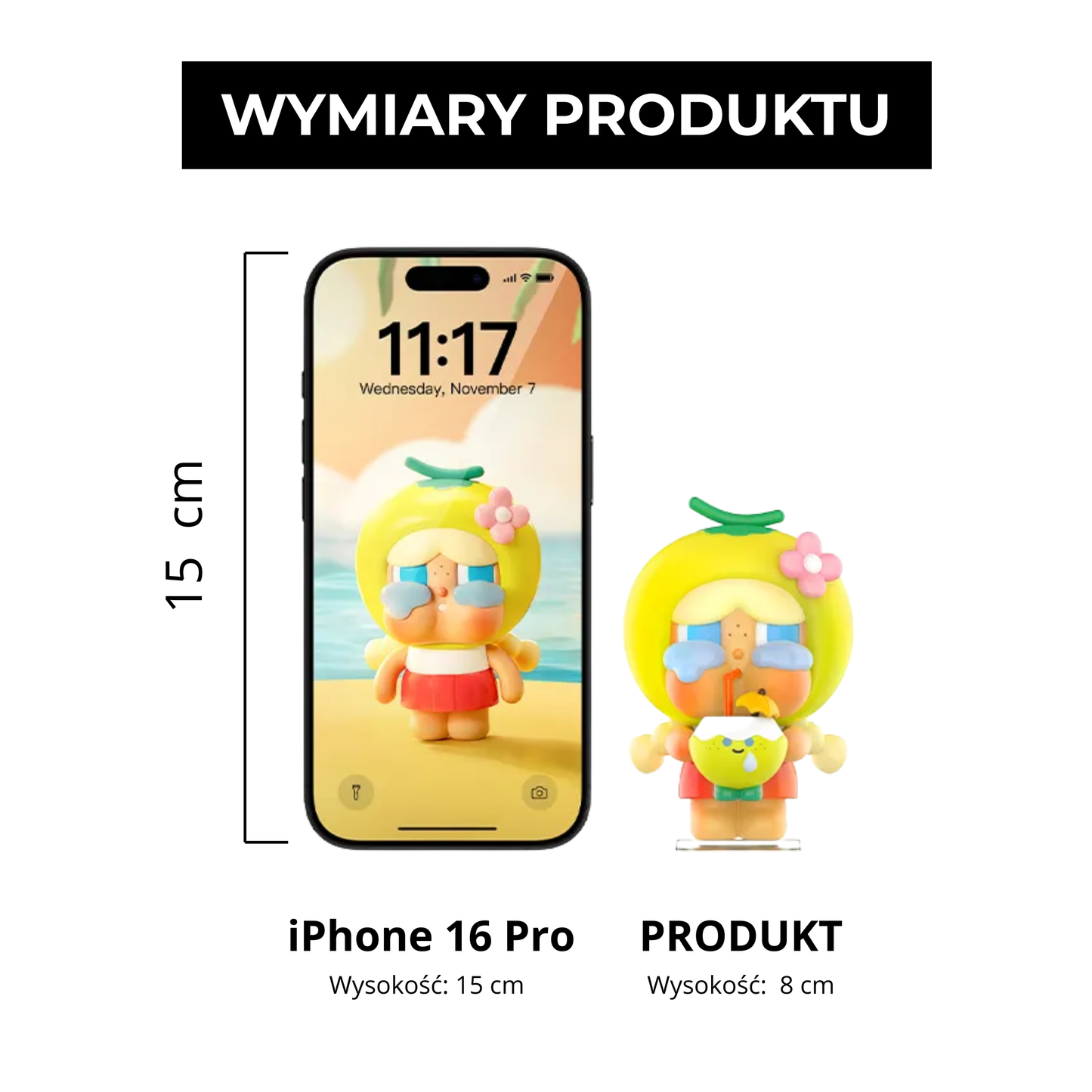 CryBaby – Coconut Green | Figurka 8 cm