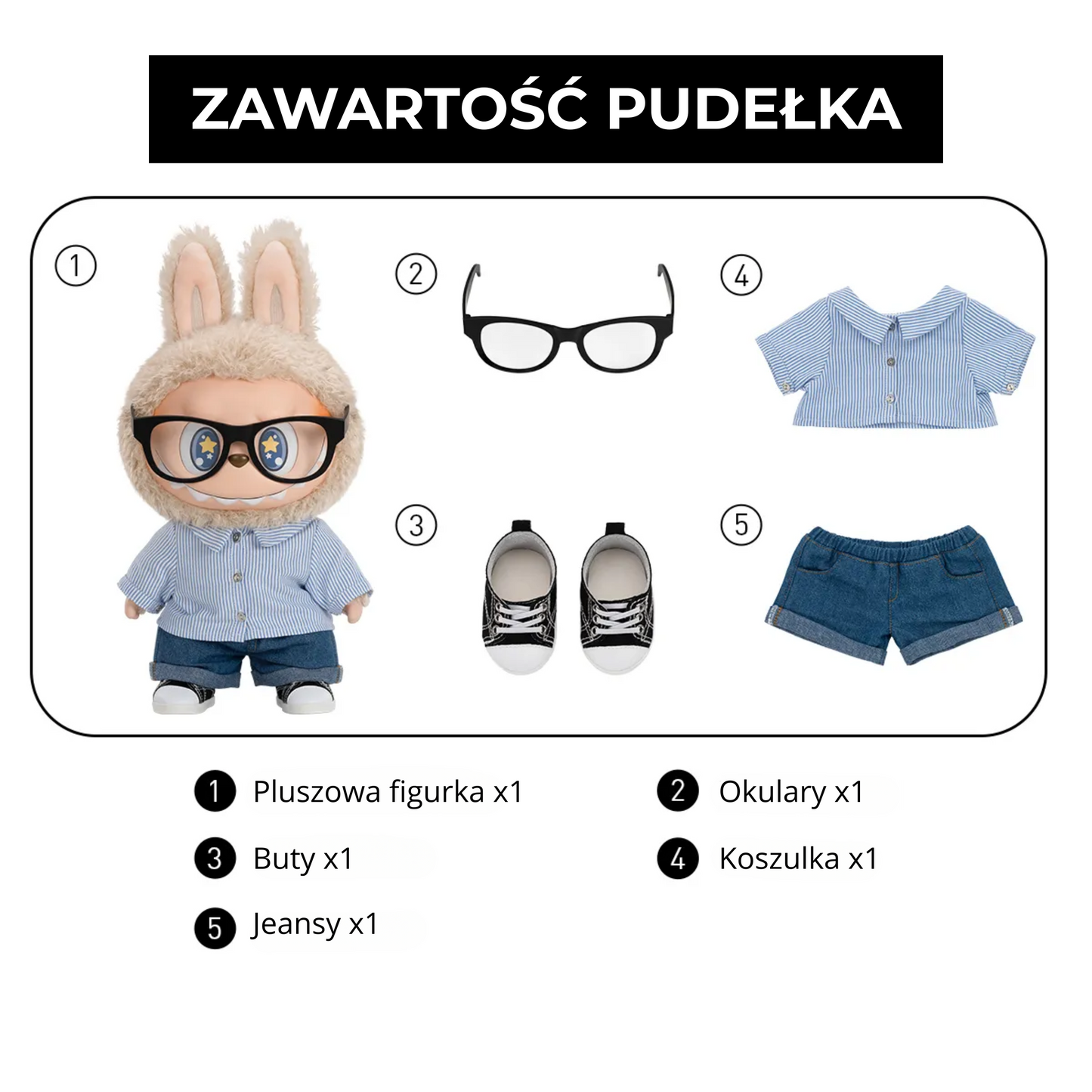 Labubu The Monsters – Flip With Me | Pluszowa figurka 40 cm