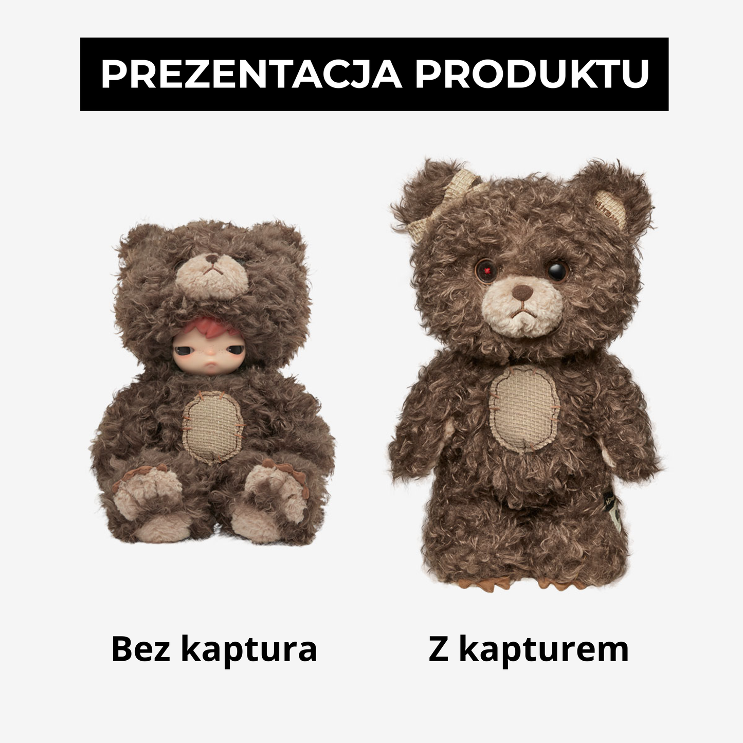 Hirono – Bear | Pluszowa figurka 38 cm