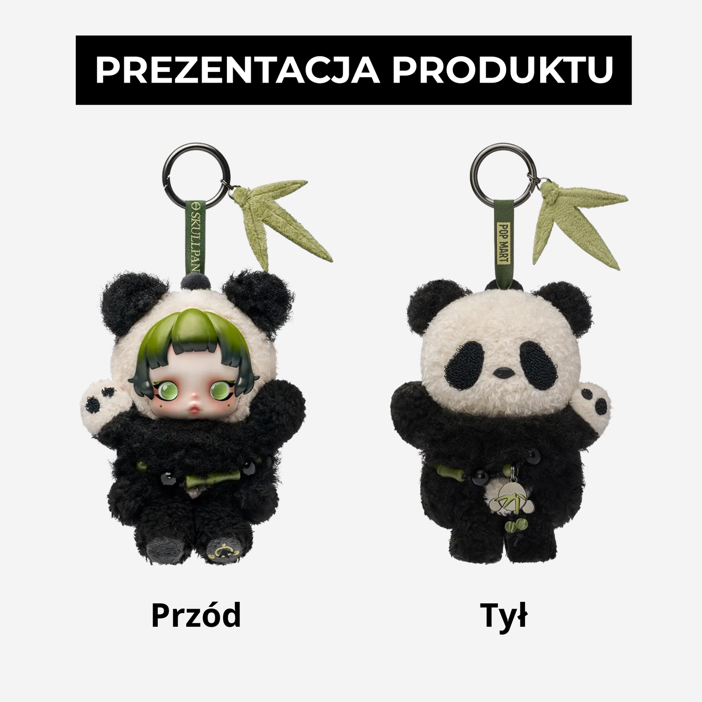 SkullPanda – Lazy Panda | Zawieszka 13.5 cm