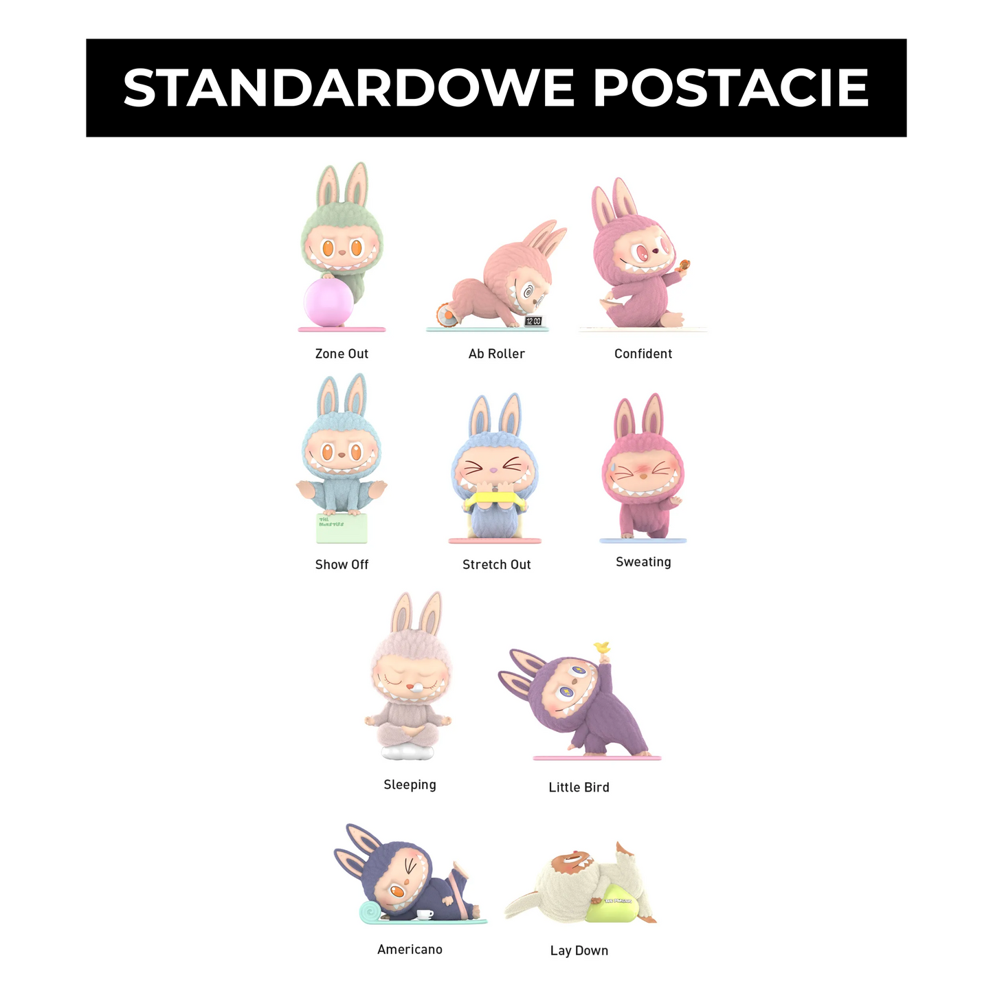 Labubu The Monsters – Lazy Yoga | Blind Box
