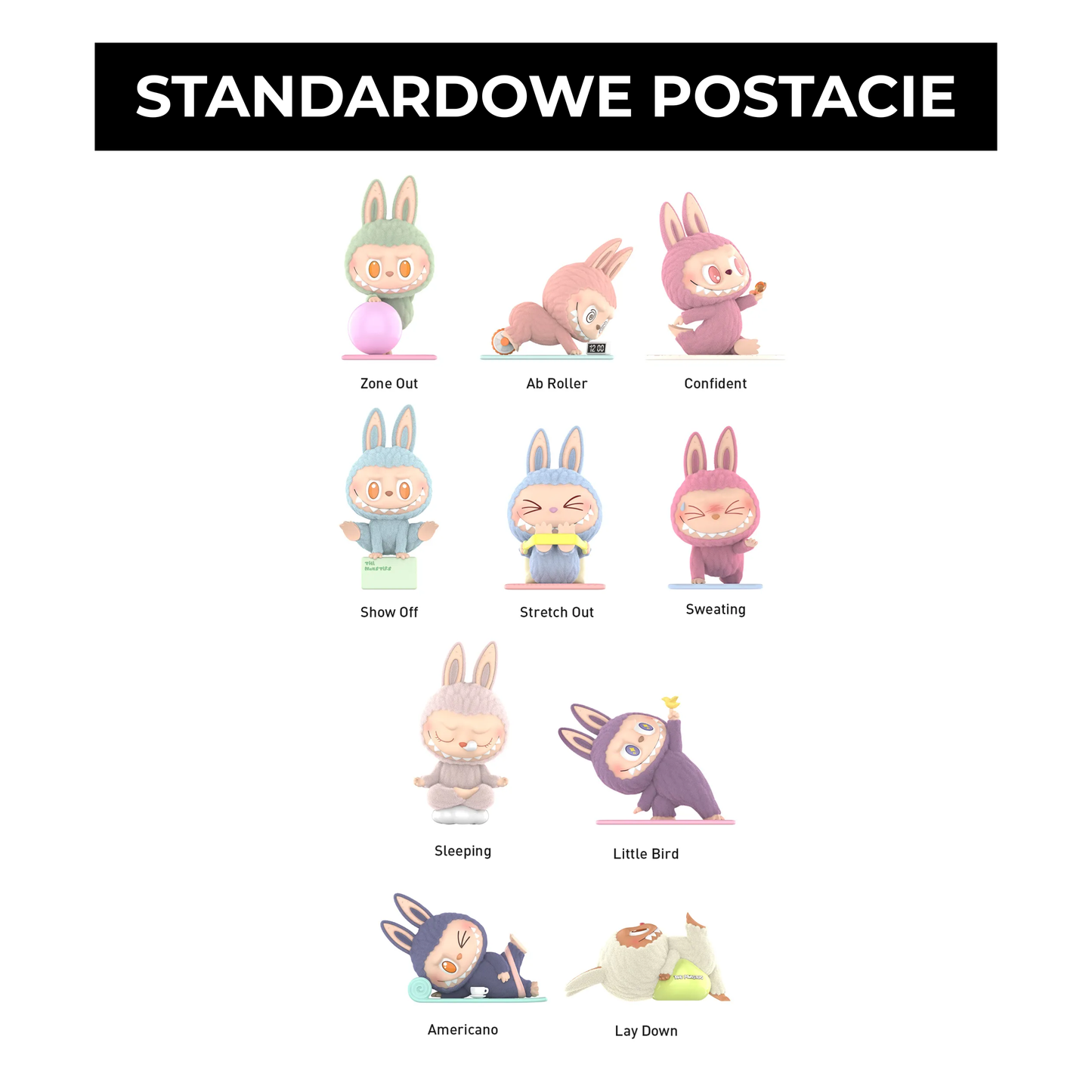 Labubu The Monsters – Lazy Yoga | Blind Box