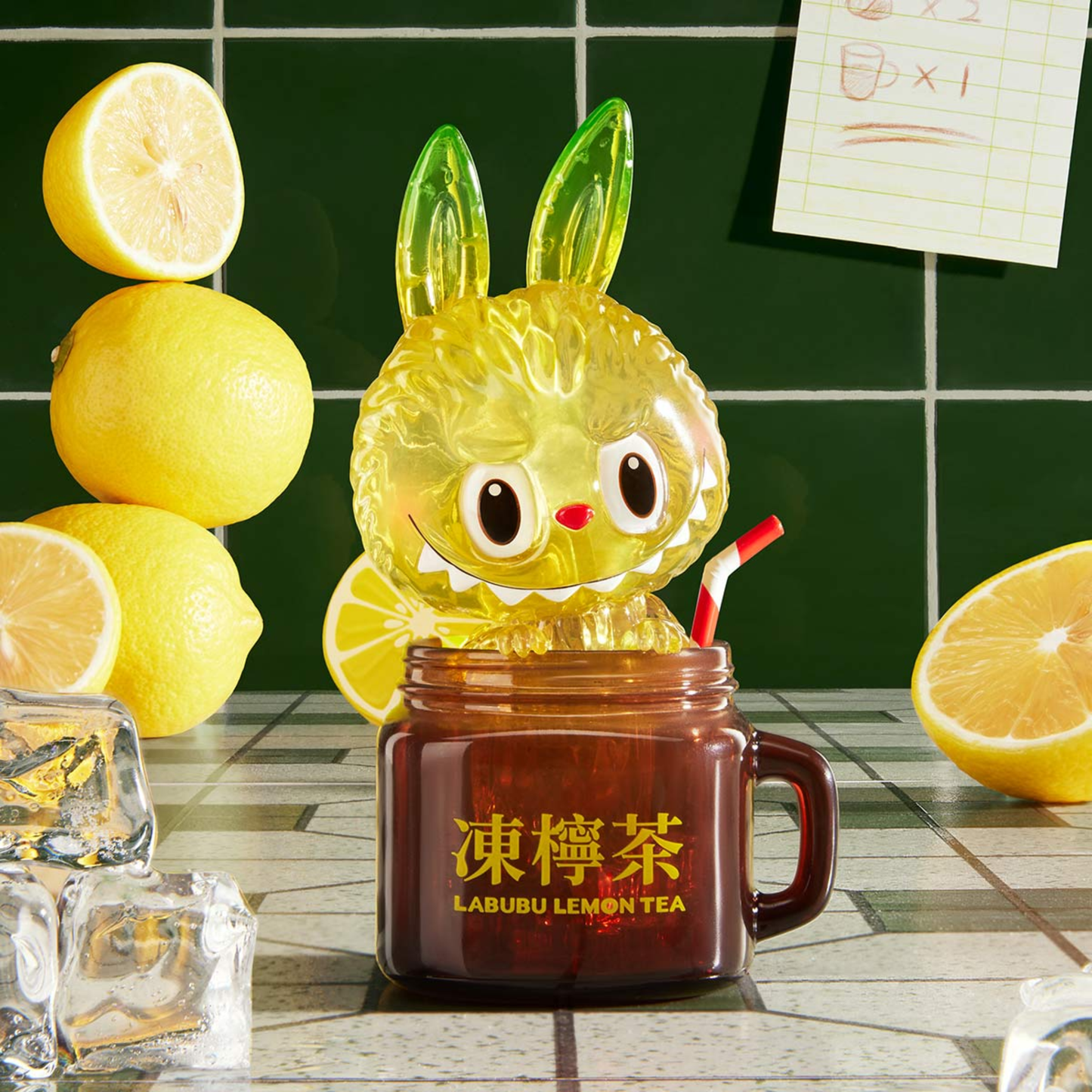 Labubu The Monsters – Lemon Tea | Figurka 10 cm