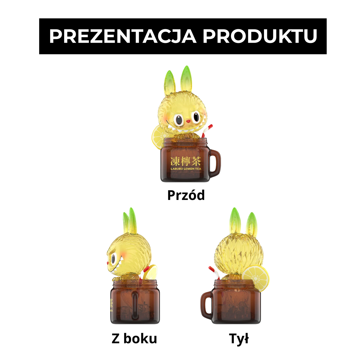 Labubu The Monsters – Lemon Tea | Figurka 10 cm