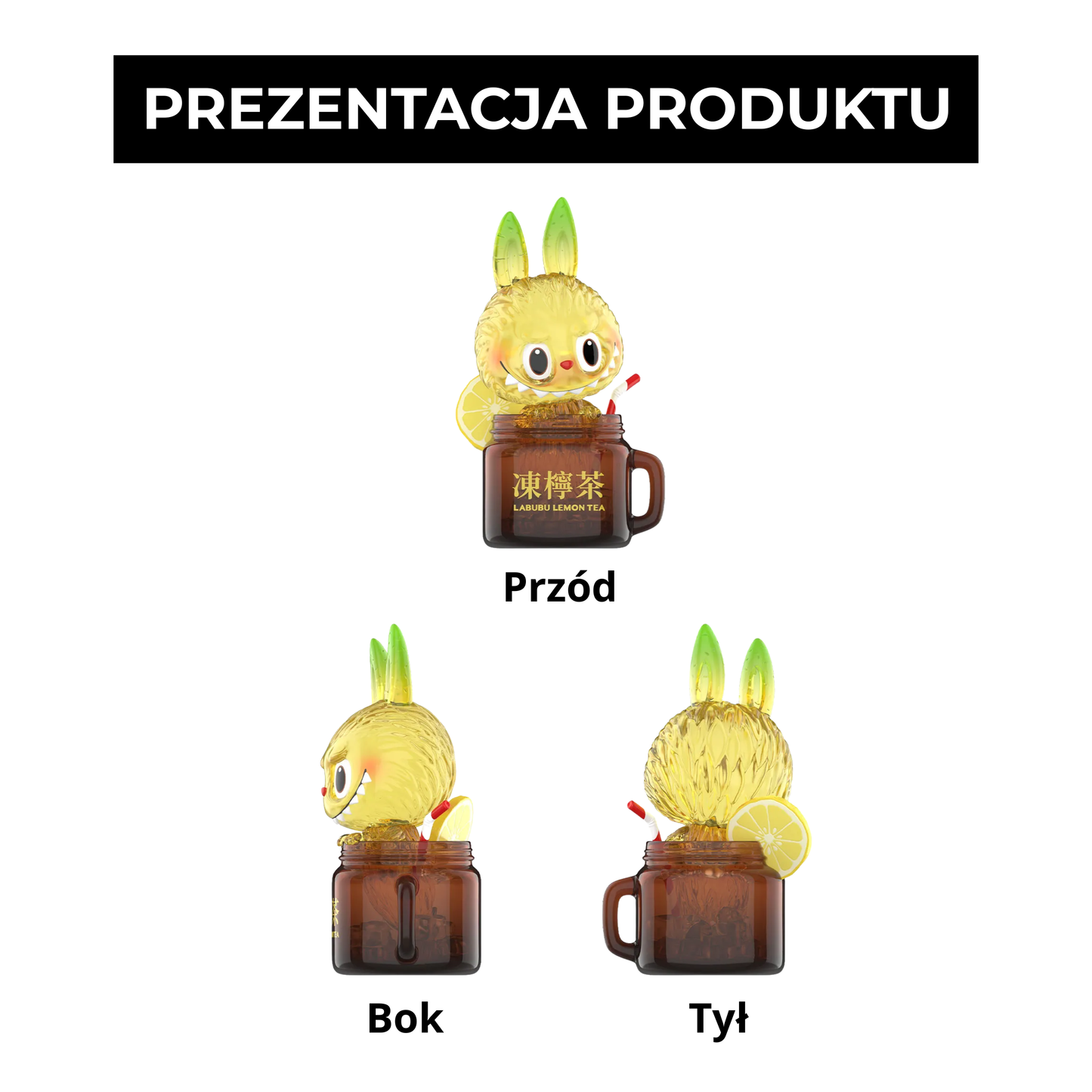 Labubu The Monsters – Lemon Tea | Figurka 10 cm