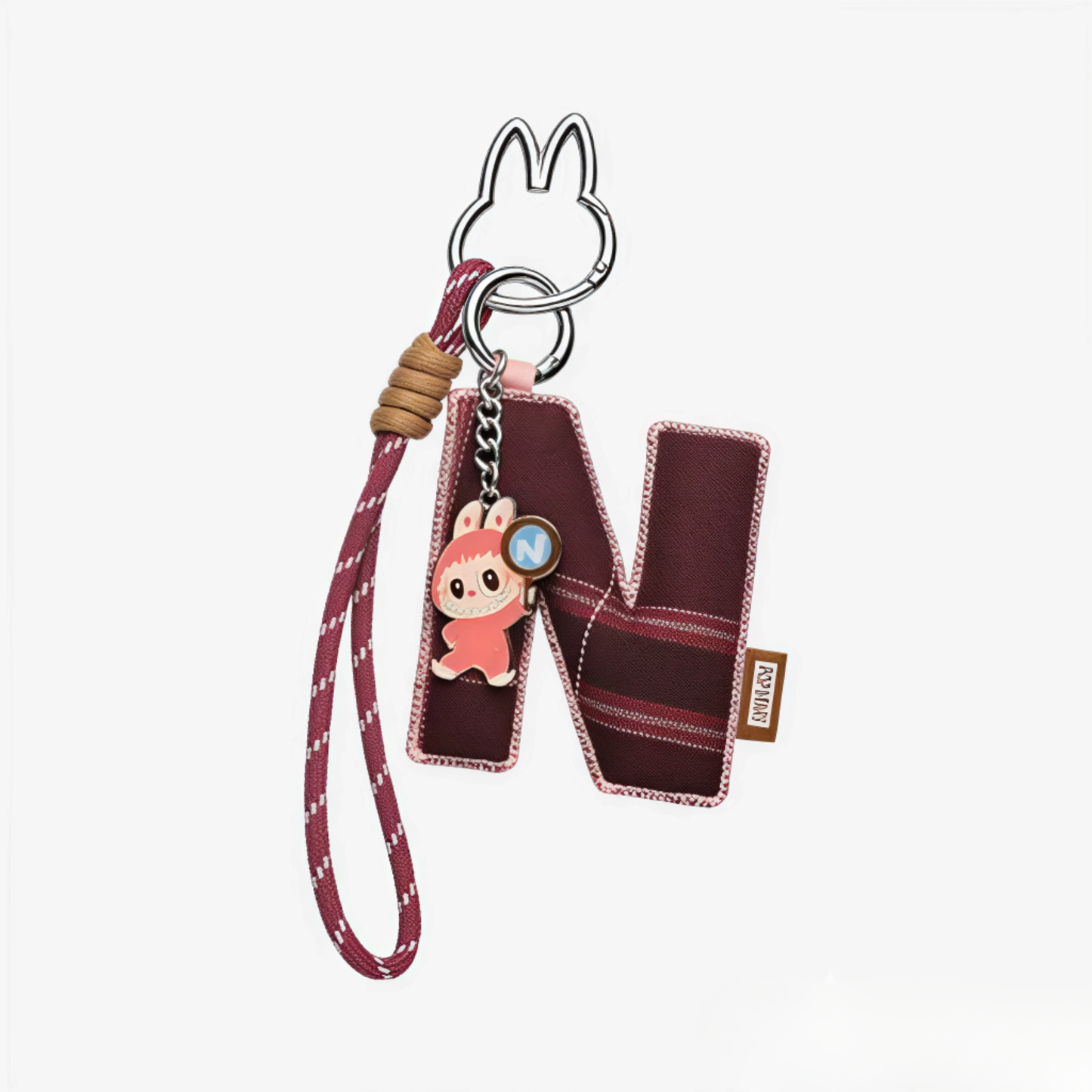 Labubu The Monsters – Pin For Love Letter Pendant (N - Z) | Blind Box