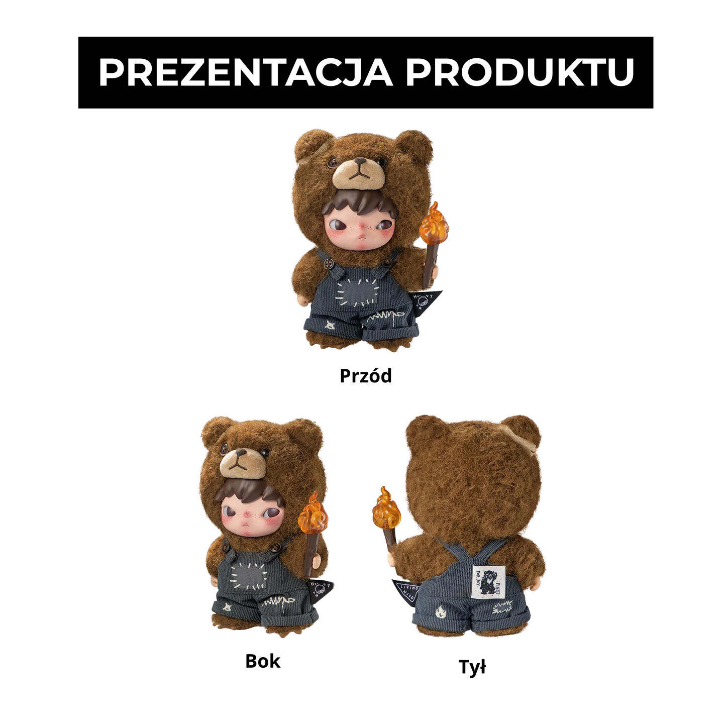 Hirono – Living Wild-Fight | Pluszowa figurka 16 cm