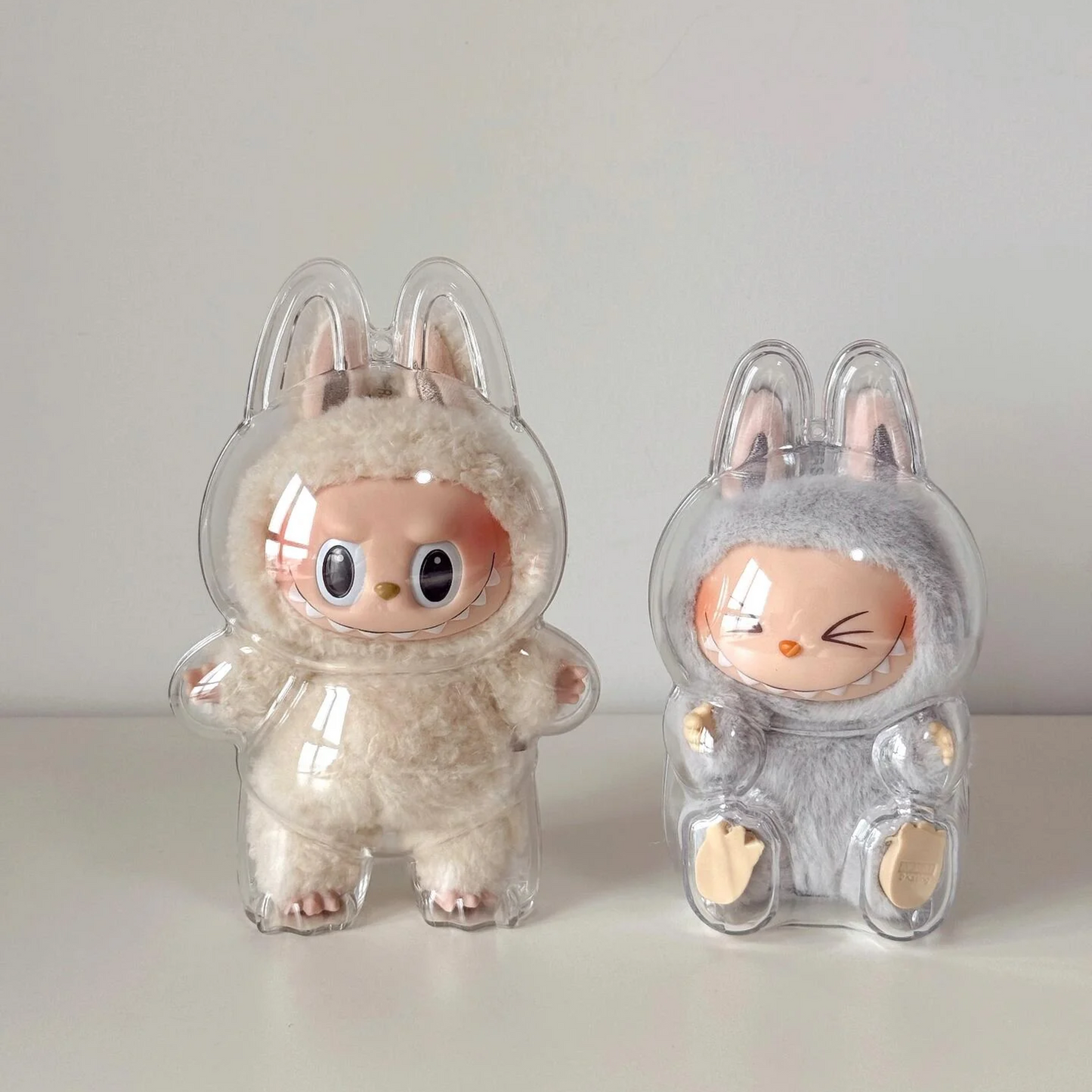 Labubu CASE ochronny | Transparentny pokrowiec 15/17 cm