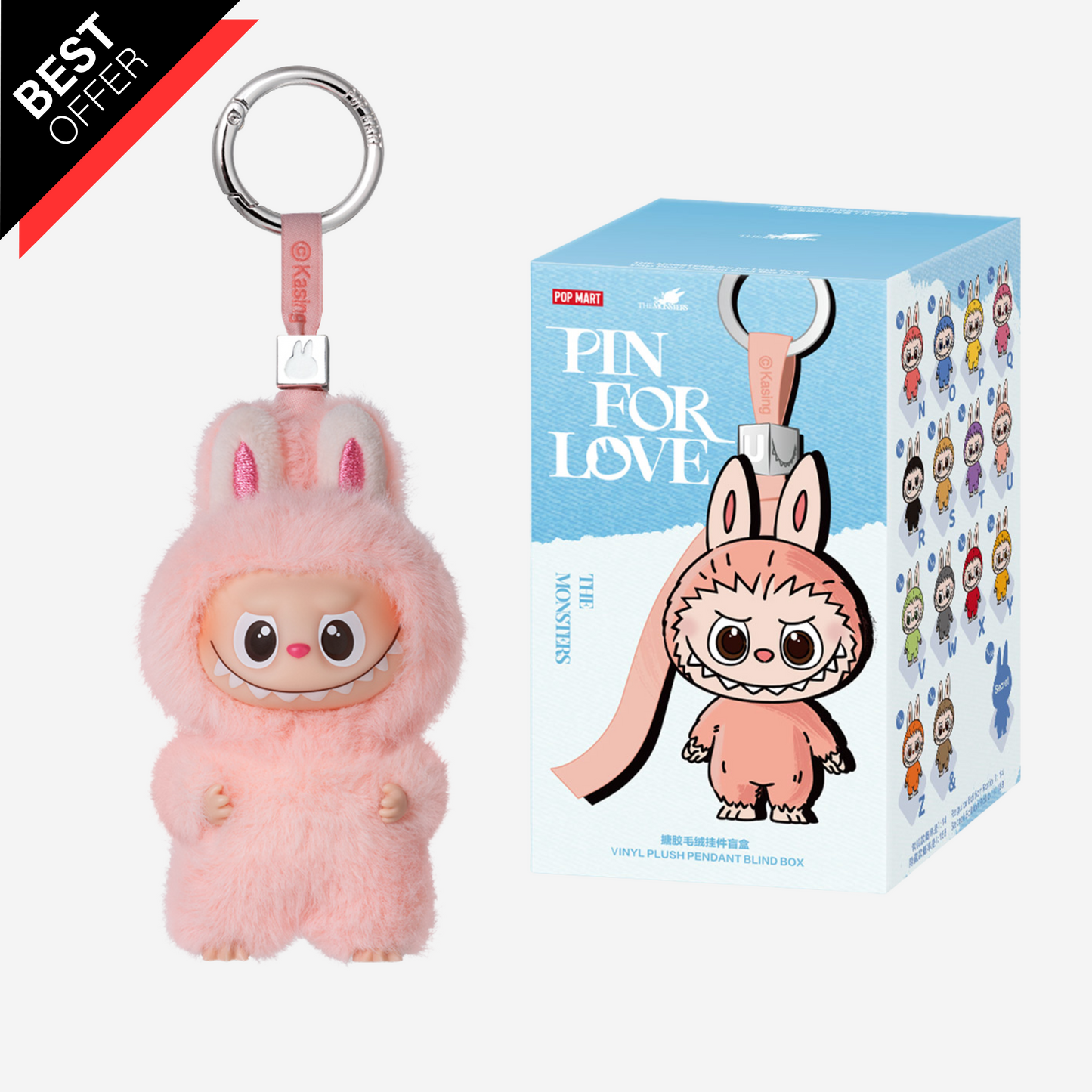 Labubu The Monsters – Pin For Love (N - Z) | Blind Box