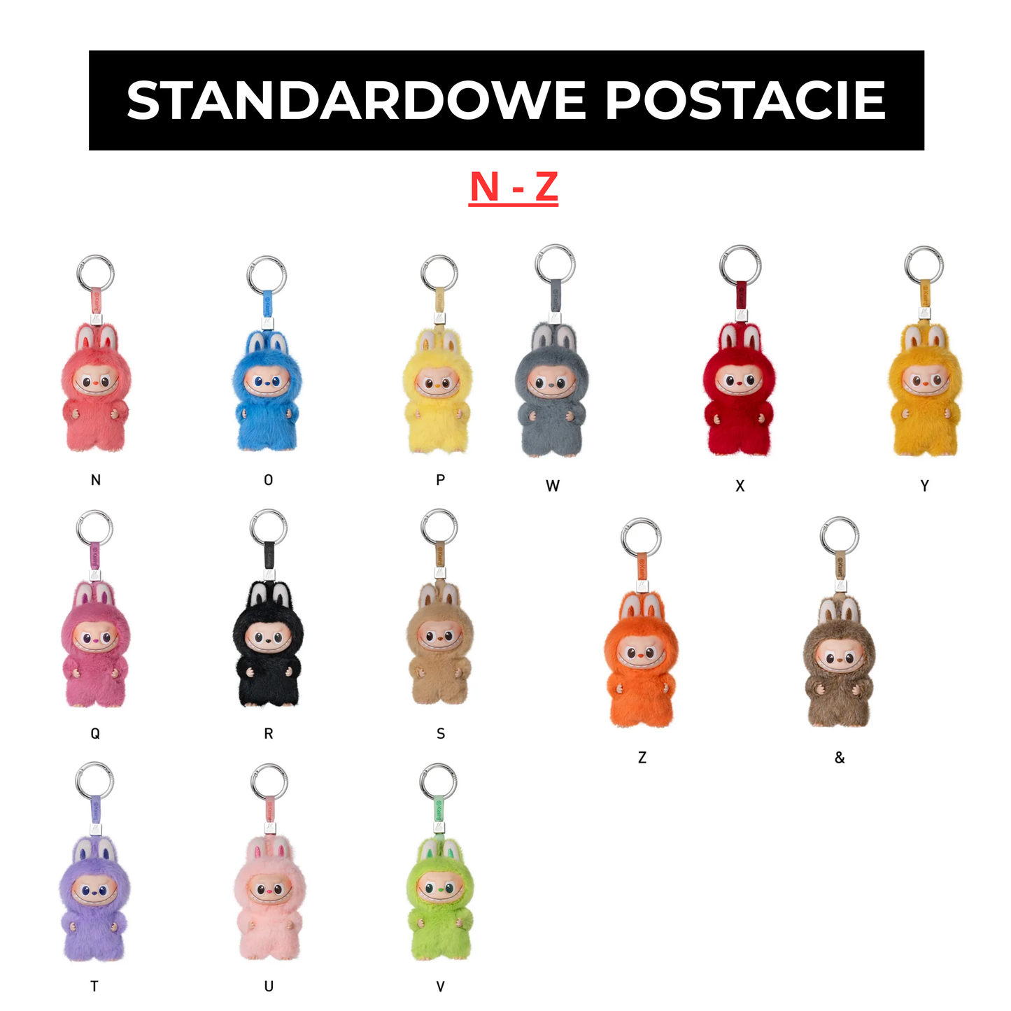 Labubu The Monsters – Pin For Love (N - Z) | Blind Box