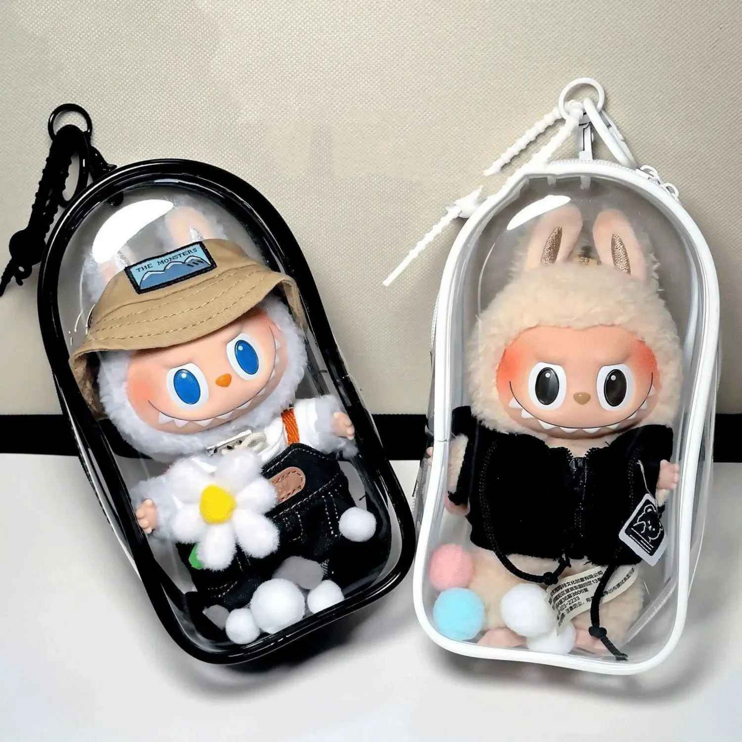 Pokrowiec ochronny dla Labubu | Stylowe etui na zawieszkę 19.5 cm