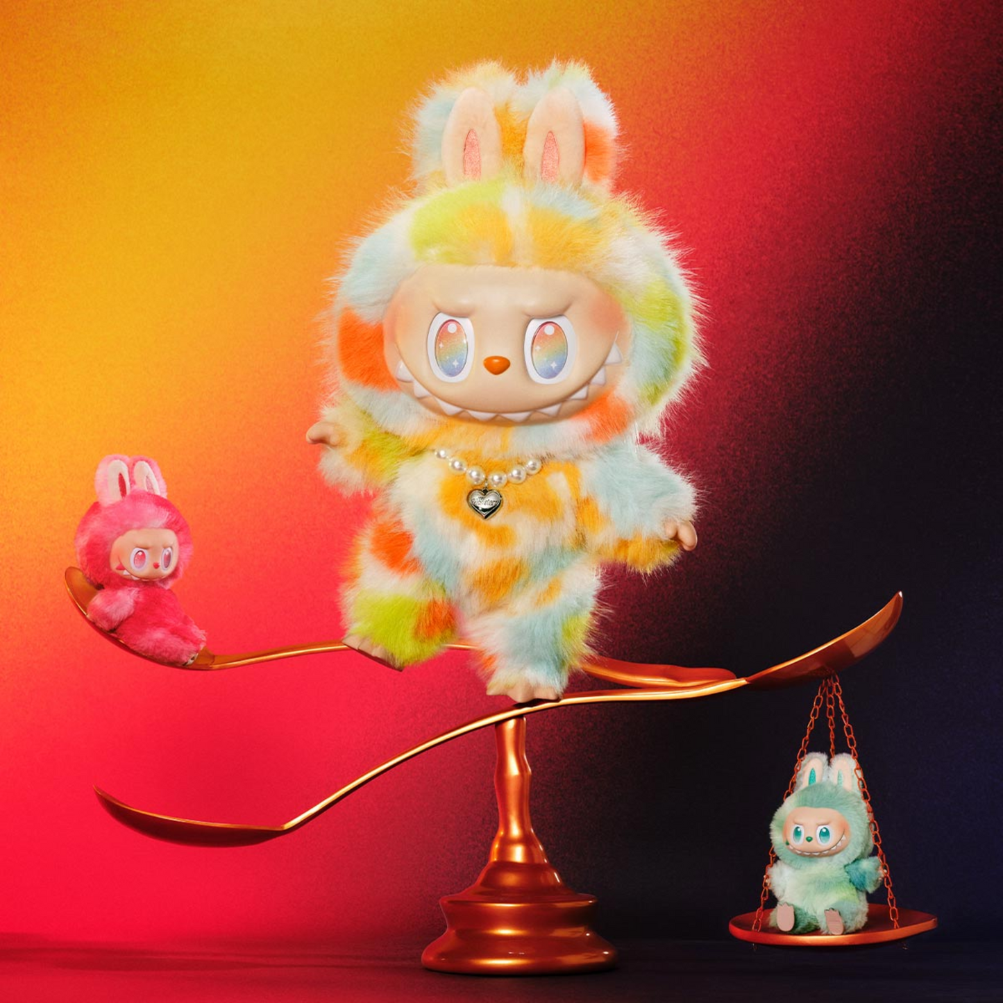Labubu The Monsters – ROCK THE UNIVERSE | Pluszowa figurka 37 cm