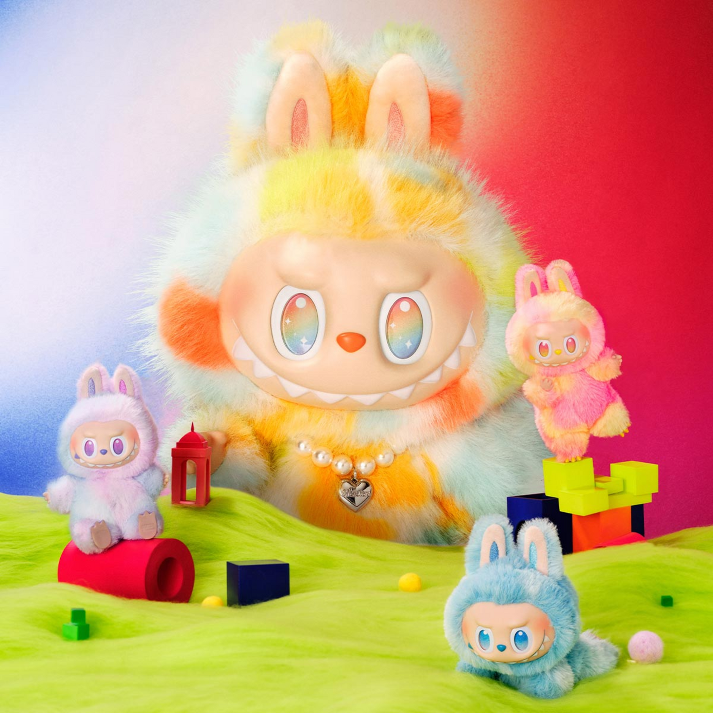 Labubu The Monsters – ROCK THE UNIVERSE | Pluszowa figurka 37 cm