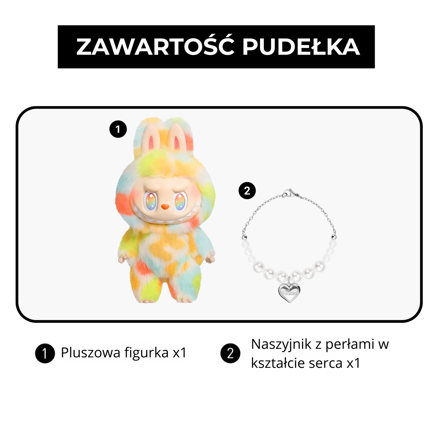 Labubu The Monsters – ROCK THE UNIVERSE | Pluszowa figurka 37 cm