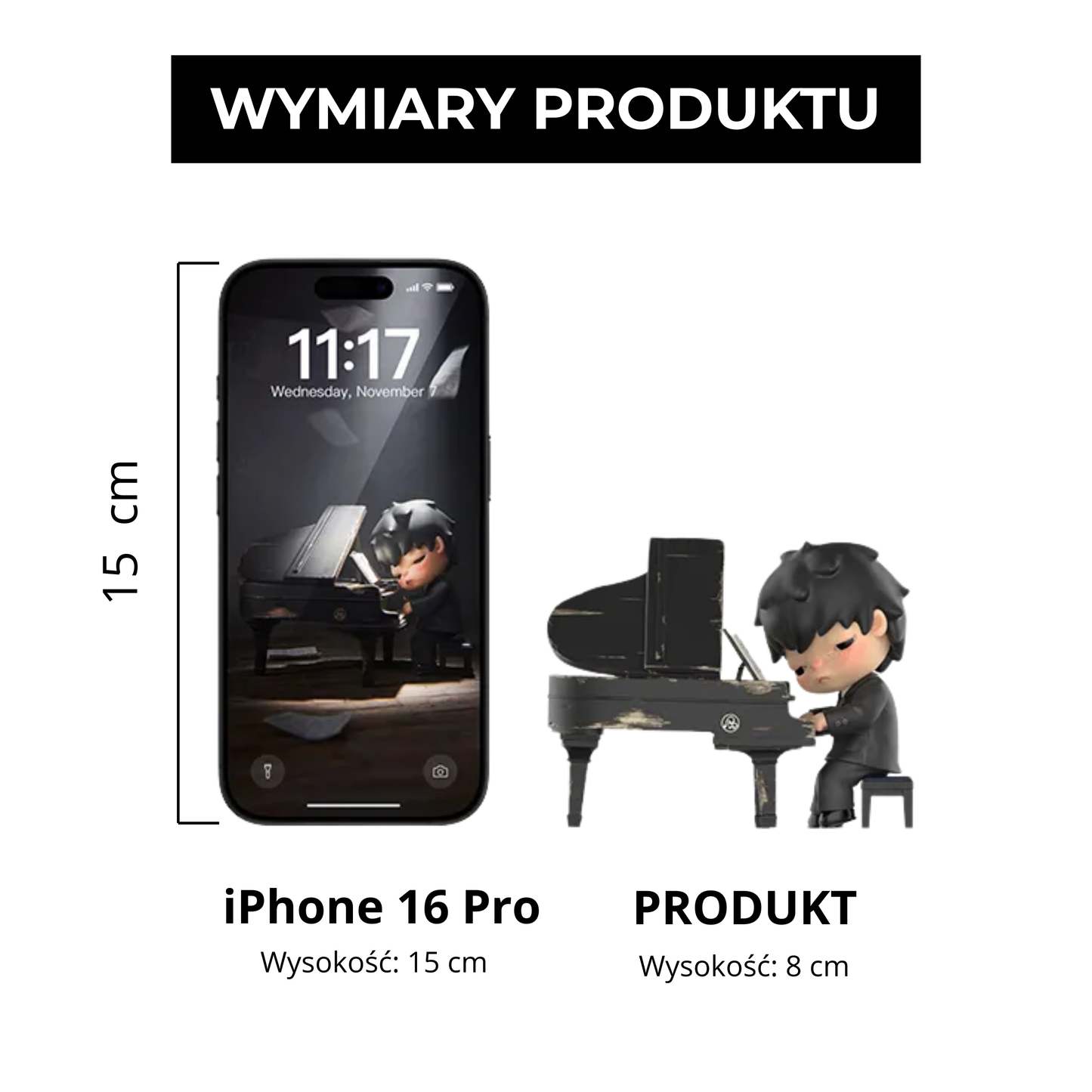 Hirono – The Pianist | Figurka 8 cm