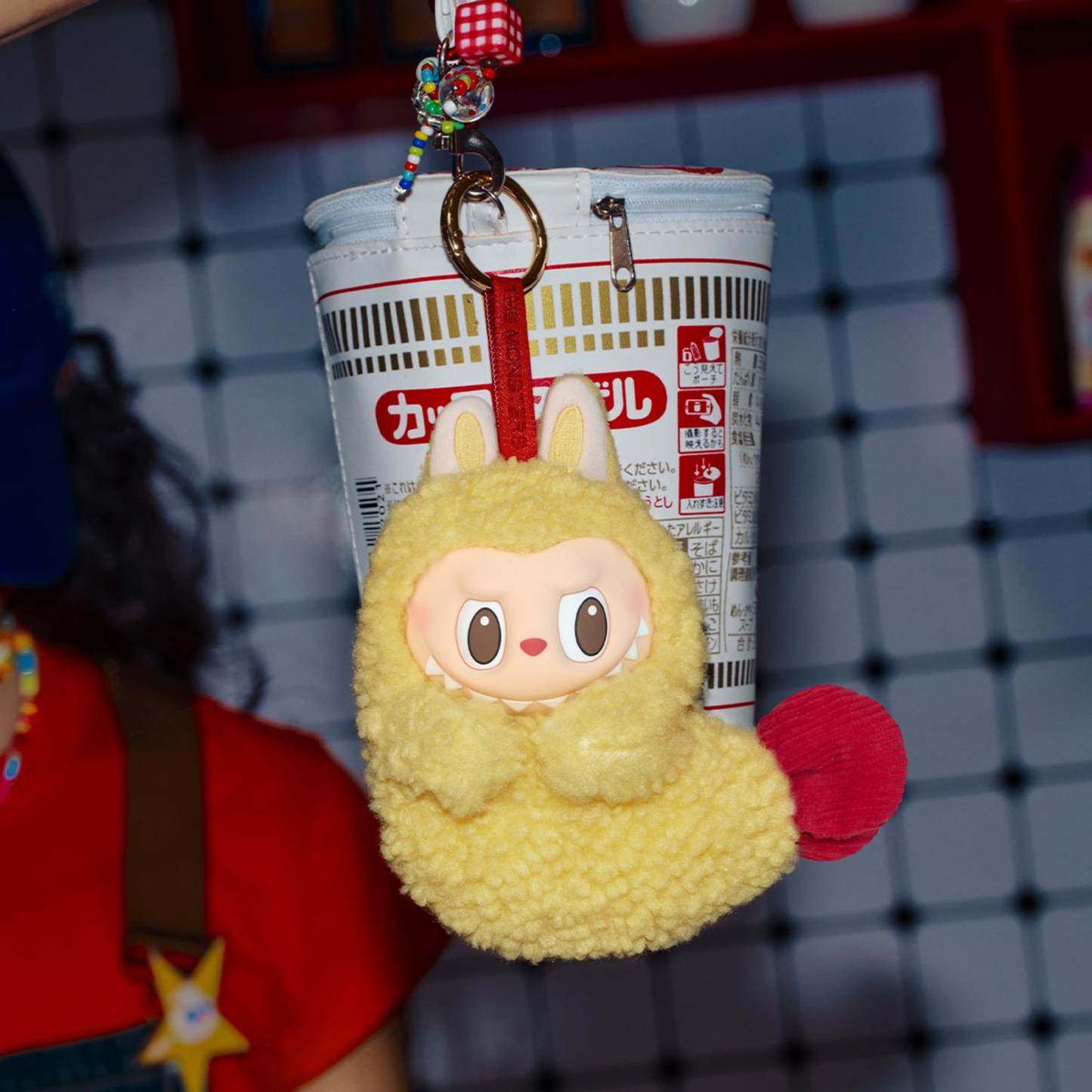 Labubu The Monsters – Wacky Mart Earphone | Zawieszka 15 cm