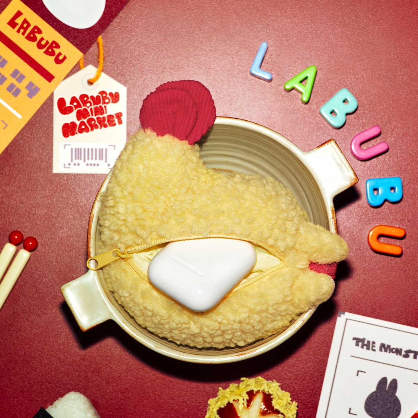 Labubu The Monsters – Wacky Mart Earphone | Zawieszka 15 cm
