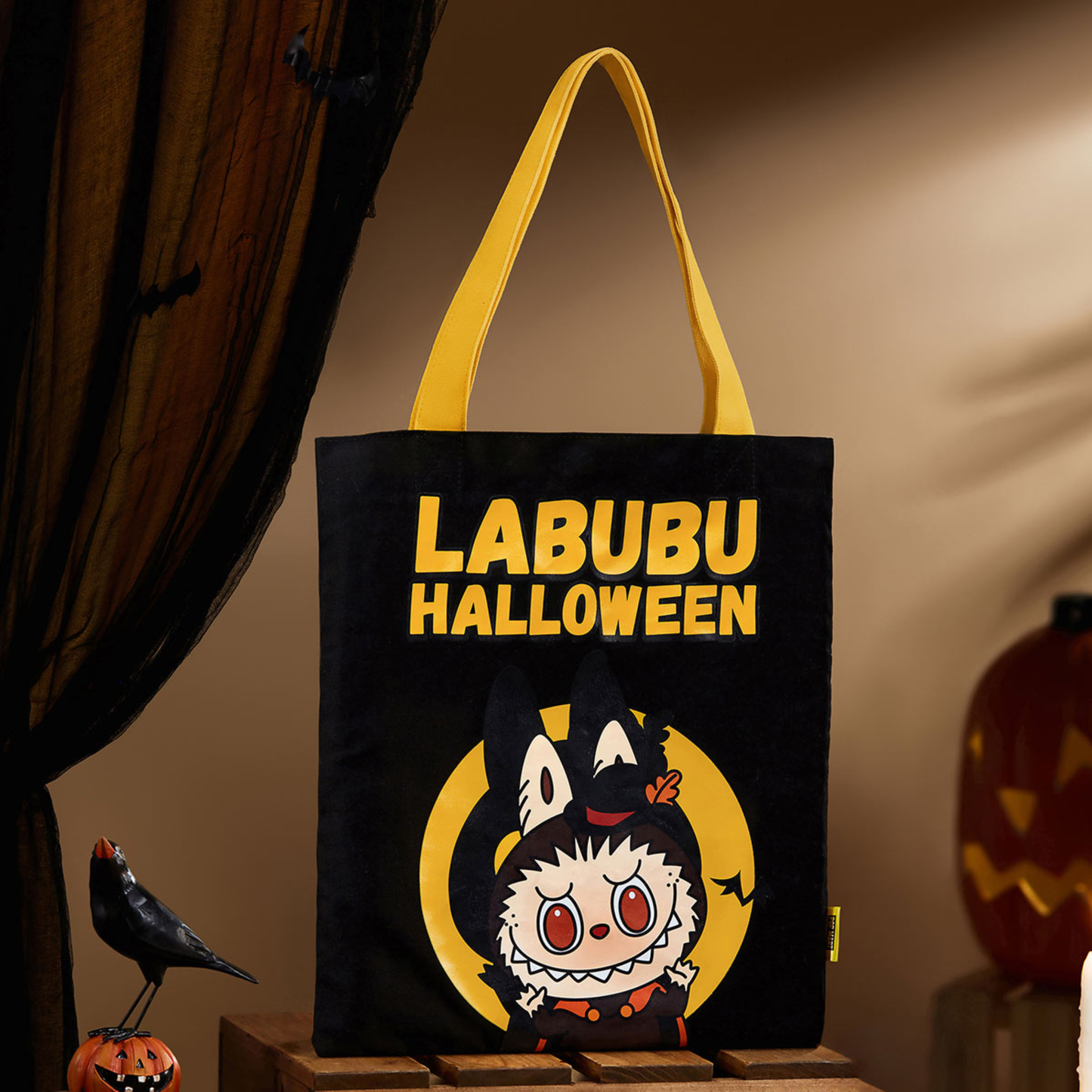Labubu The Monsters – Halloween Party Canvas Bag | Torba na ramię