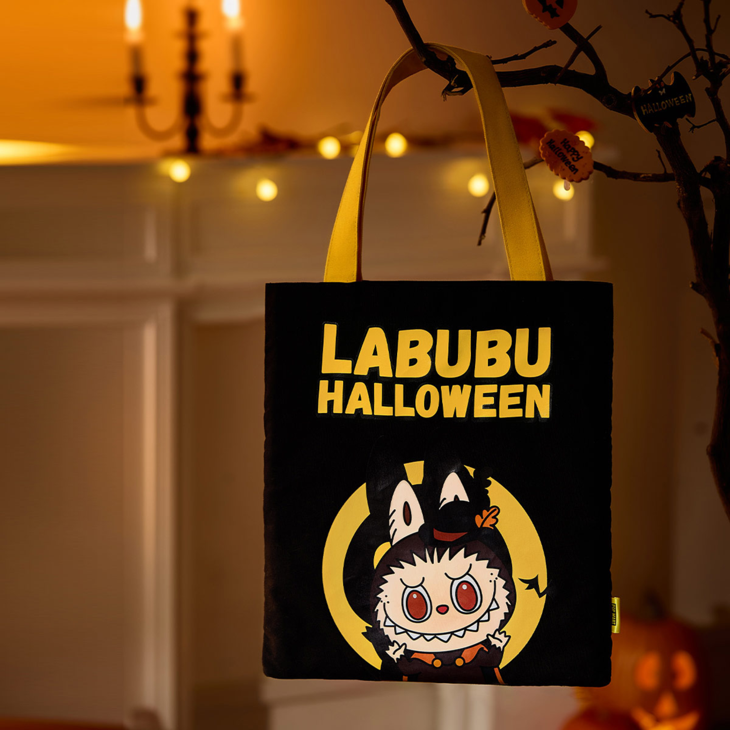 Labubu The Monsters – Halloween Party Canvas Bag | Torba na ramię