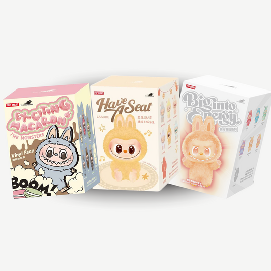 Zestaw kolekcjonerski Labubu | Blind Box 3 sztuki