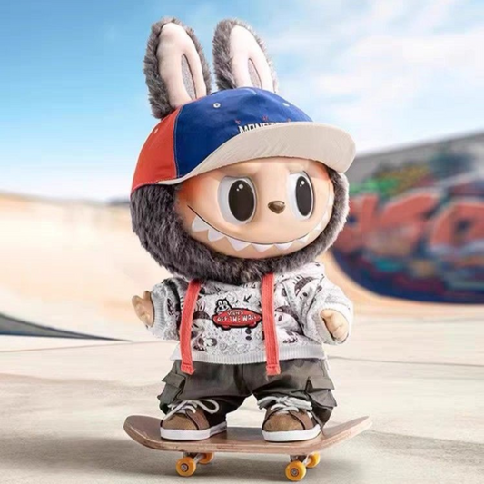 Labubu „The Monsters x Vans” | Pluszowa figurka 38 cm