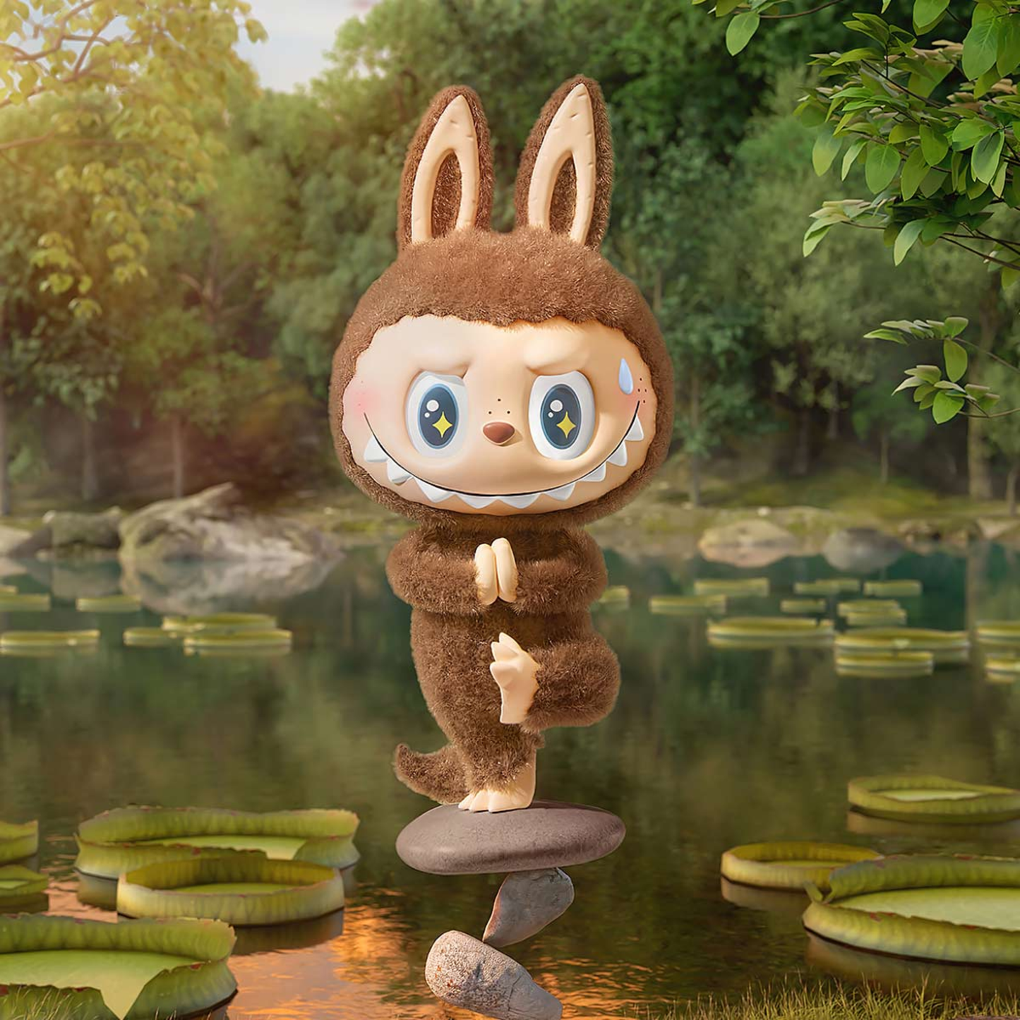 Labubu The Monsters – Lazy Yoga | Blind Box