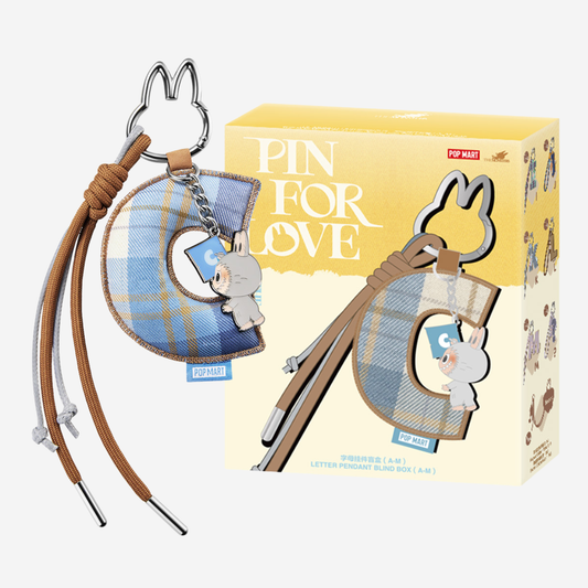 Labubu The Monsters – Pin For Love Letter Pendant  (A - M) | Blind Box