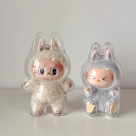 Labubu CASE ochronny | Transparentny pokrowiec 15/17 cm