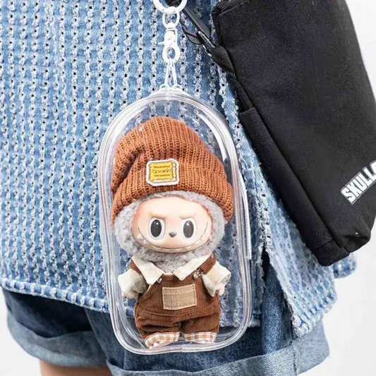 Pokrowiec ochronny dla Labubu | Stylowe etui na zawieszkę 19.5 cm