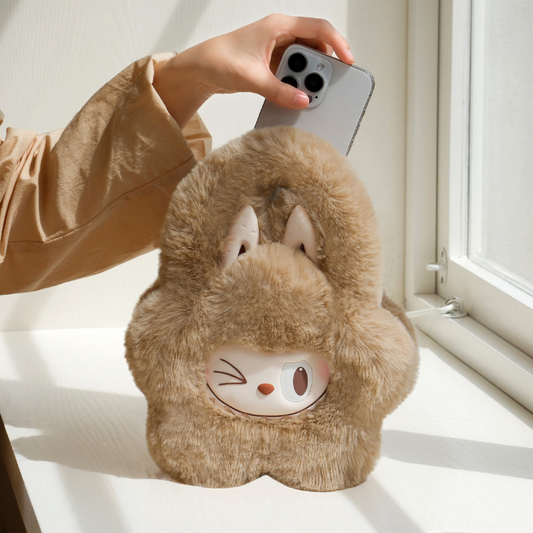 Labubu "The Monsters" Classic Plush Flower Bag – puszysta torba na akcesoria