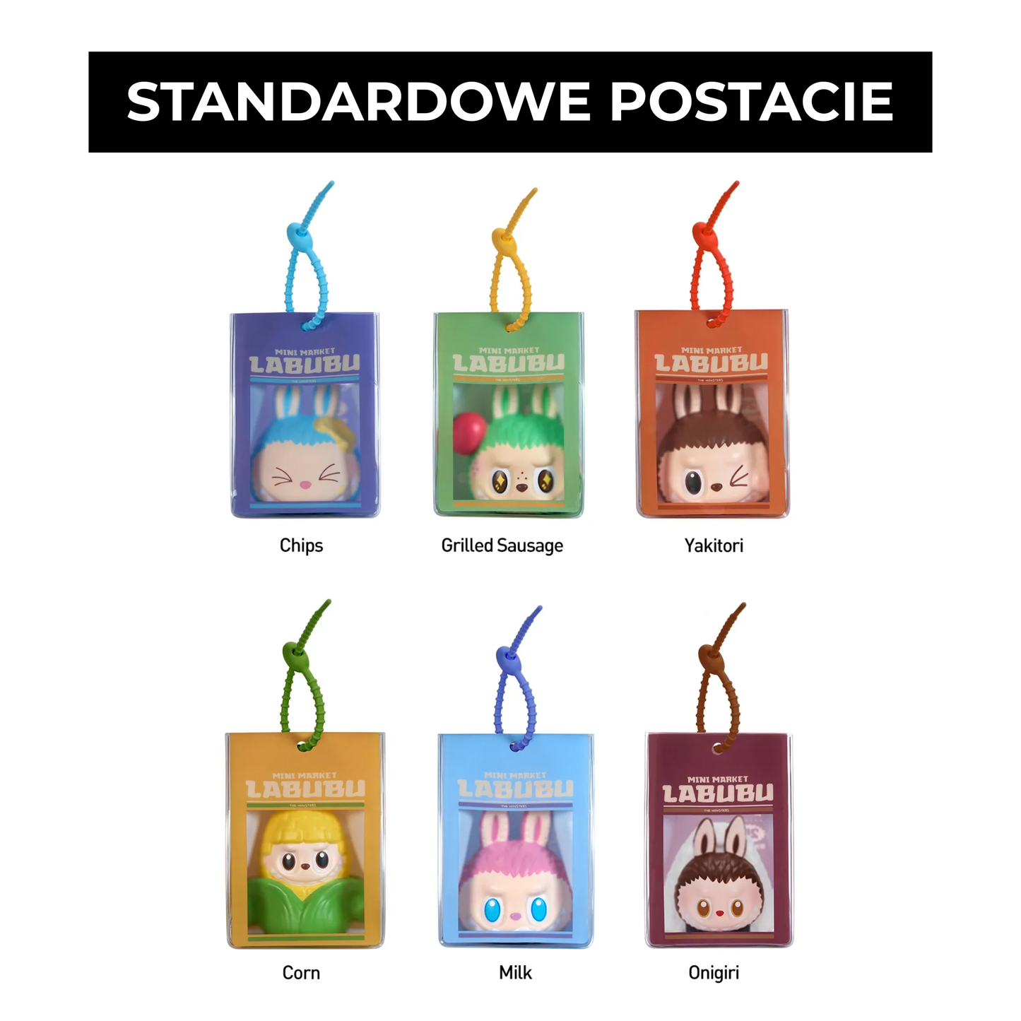 Labubu The Monsters – Wacky Mart Pinch Pendant | Blind Box ‎