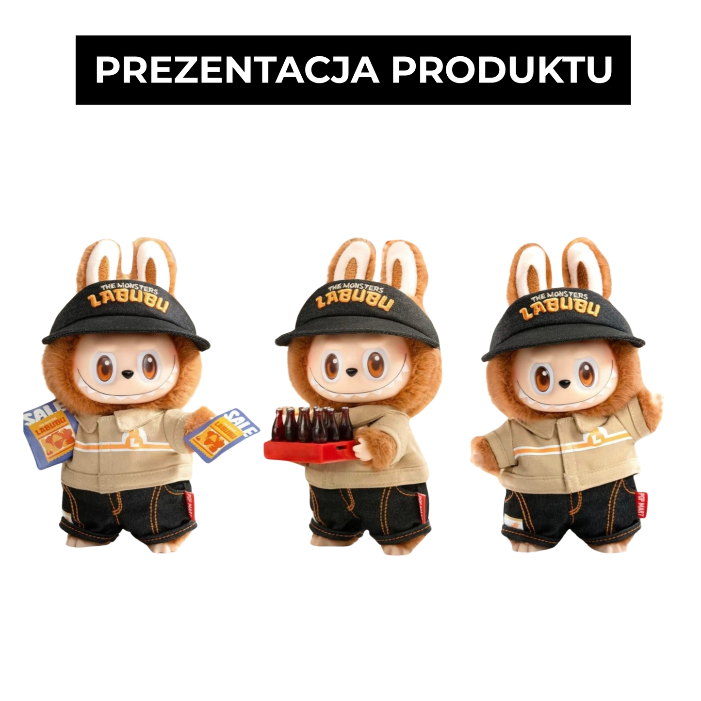 Labubu The Monsters × Wacky Mart Vinyl Plush | Zawieszka 14 cm