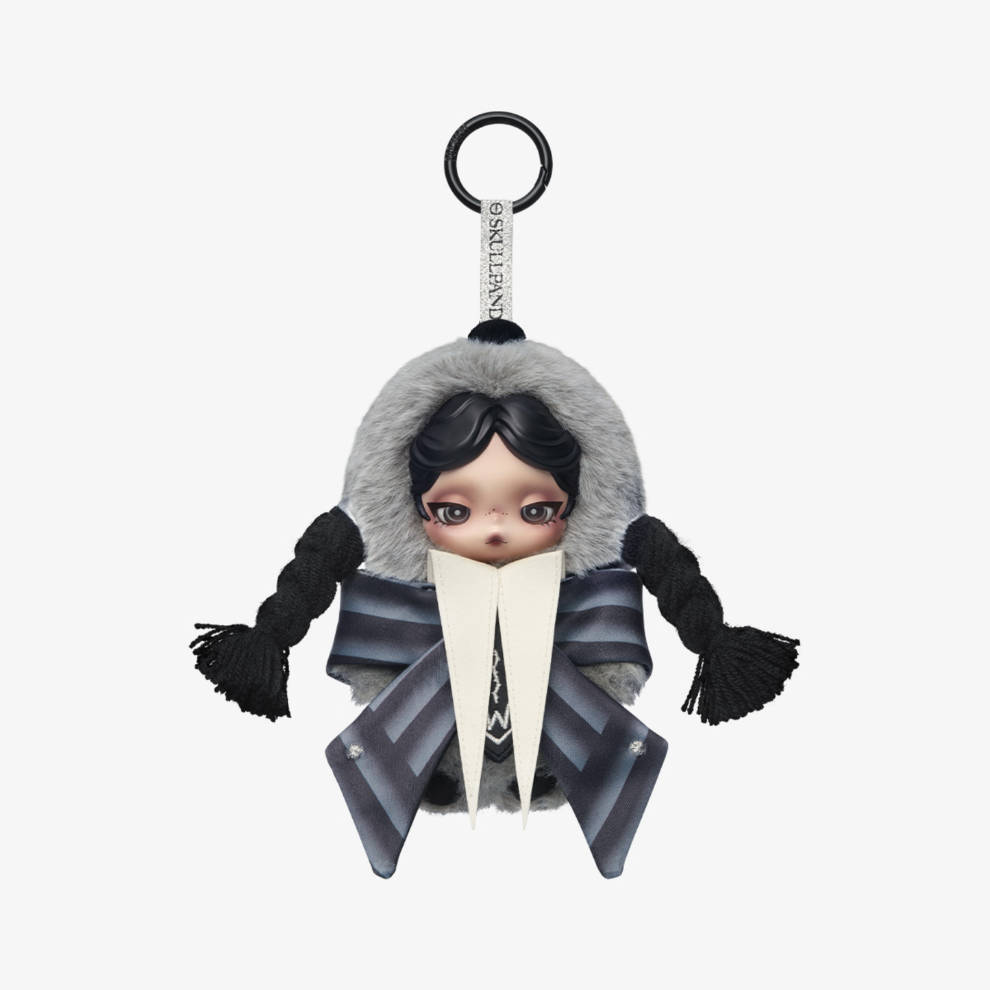 SkullPanda × Wednesday Plush (Nevermore Academy Uniform Version) | Zawieszka 13.5 cm