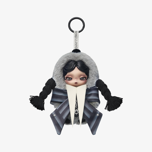 SkullPanda × Wednesday Plush (Nevermore Academy Uniform Version) | Zawieszka 13.5 cm